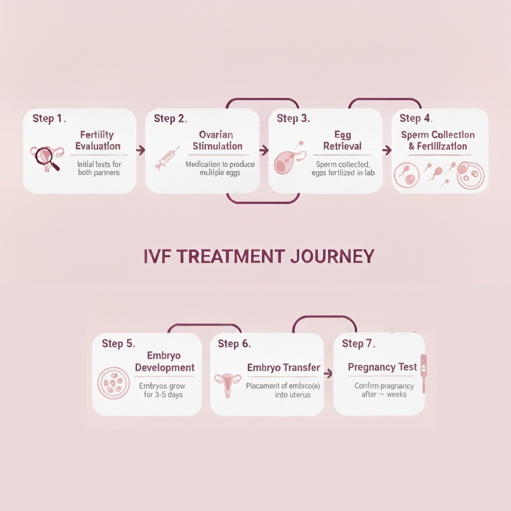 IVF treatment process step by step